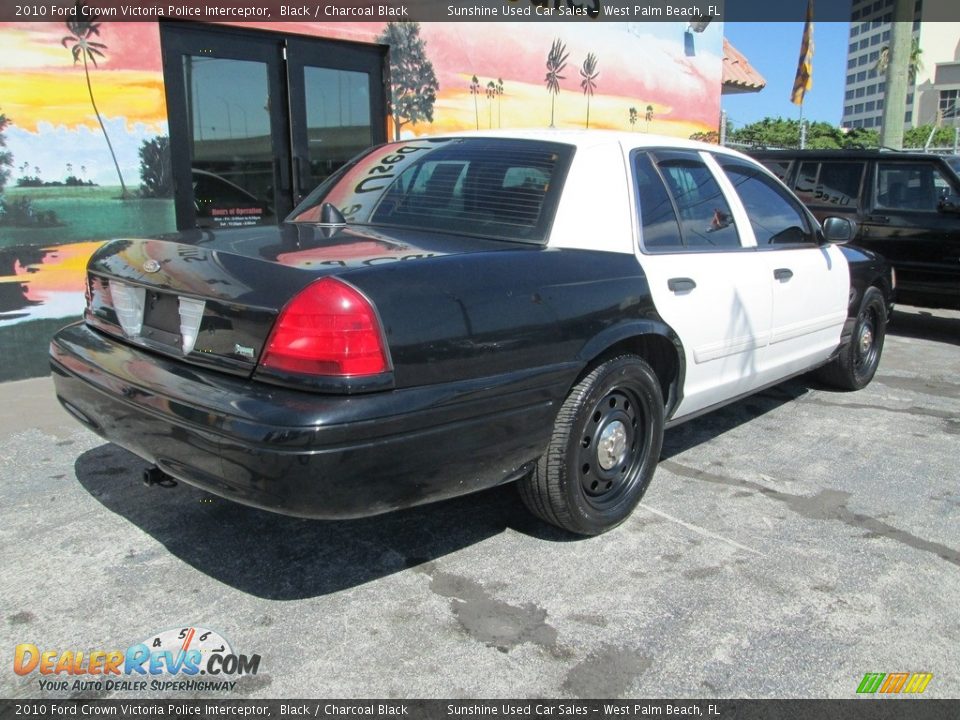 2010 Ford Crown Victoria Police Interceptor Black / Charcoal Black Photo #7