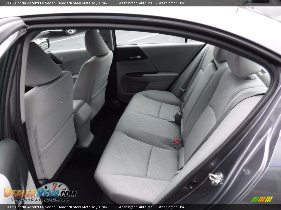 2016 Honda Accord LX Sedan Modern Steel Metallic / Gray Photo #22