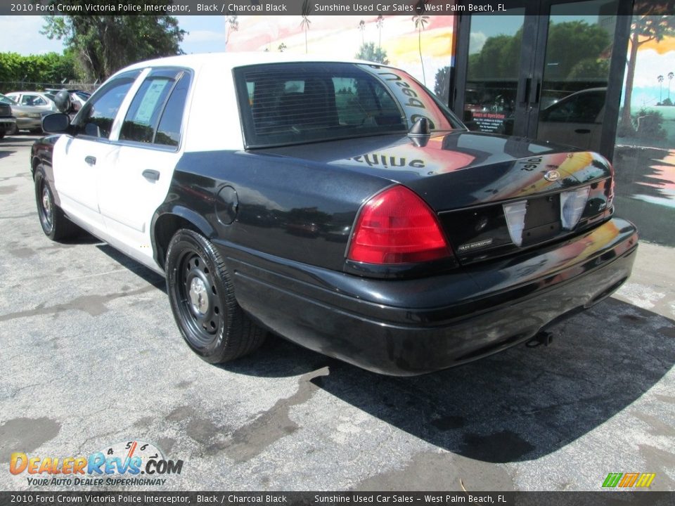 2010 Ford Crown Victoria Police Interceptor Black / Charcoal Black Photo #9