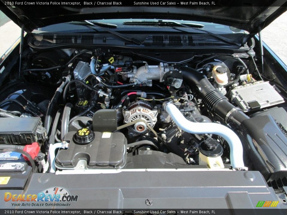 2010 Ford Crown Victoria Police Interceptor Black / Charcoal Black Photo #22