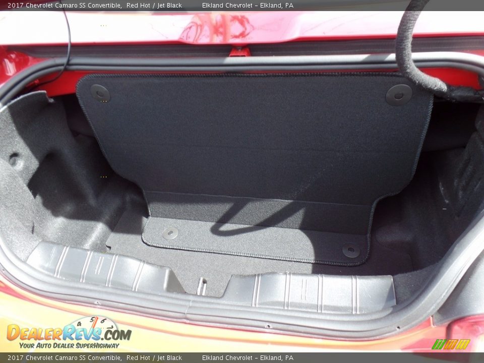 2017 Chevrolet Camaro SS Convertible Red Hot / Jet Black Photo #11