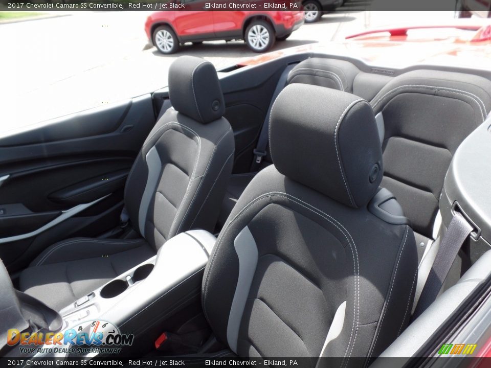 2017 Chevrolet Camaro SS Convertible Red Hot / Jet Black Photo #12