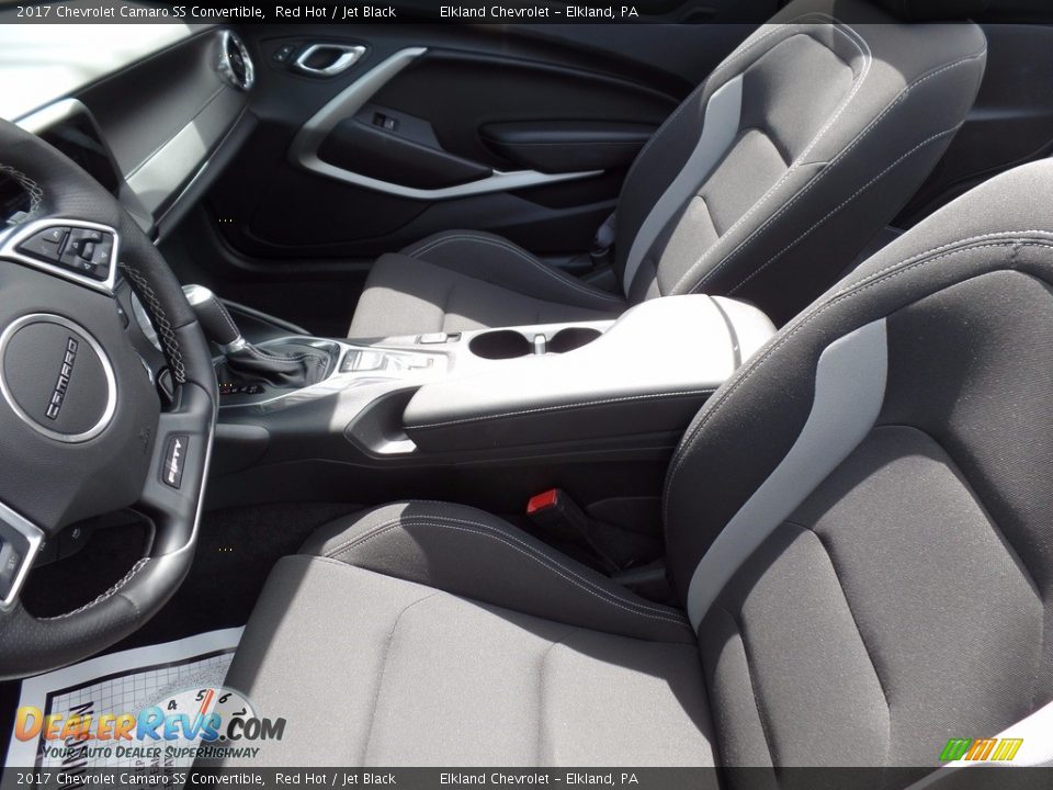 2017 Chevrolet Camaro SS Convertible Red Hot / Jet Black Photo #13