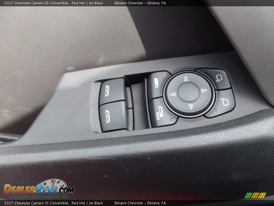 2017 Chevrolet Camaro SS Convertible Red Hot / Jet Black Photo #15