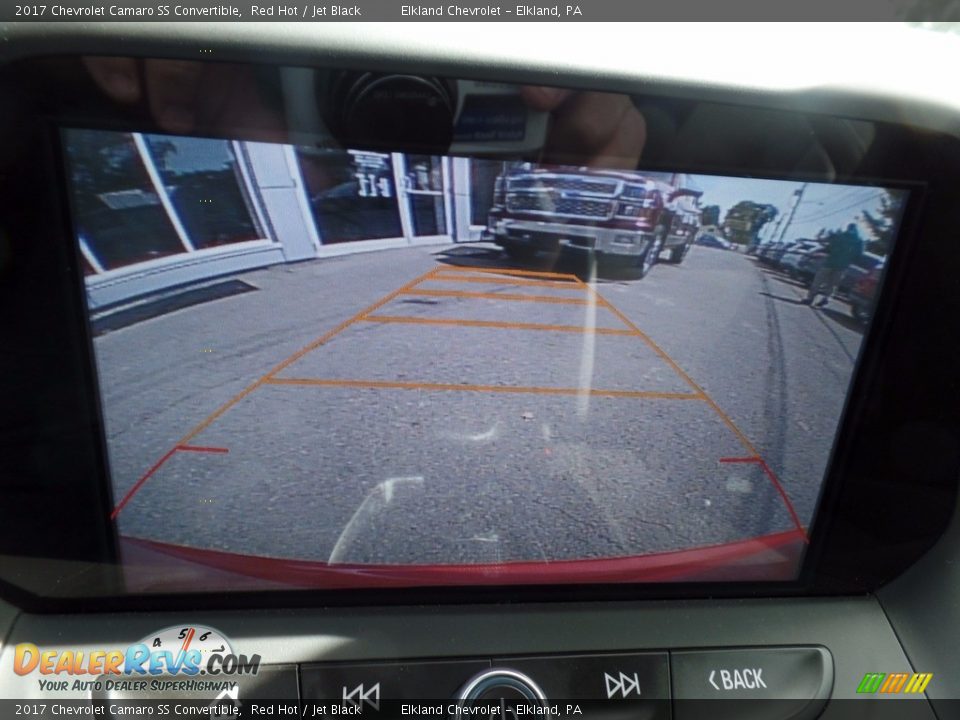 2017 Chevrolet Camaro SS Convertible Red Hot / Jet Black Photo #23