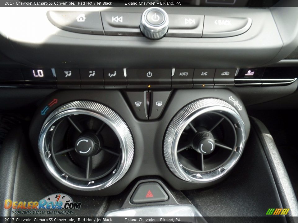2017 Chevrolet Camaro SS Convertible Red Hot / Jet Black Photo #28