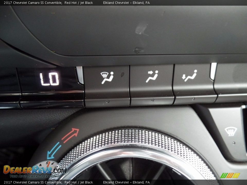 2017 Chevrolet Camaro SS Convertible Red Hot / Jet Black Photo #29