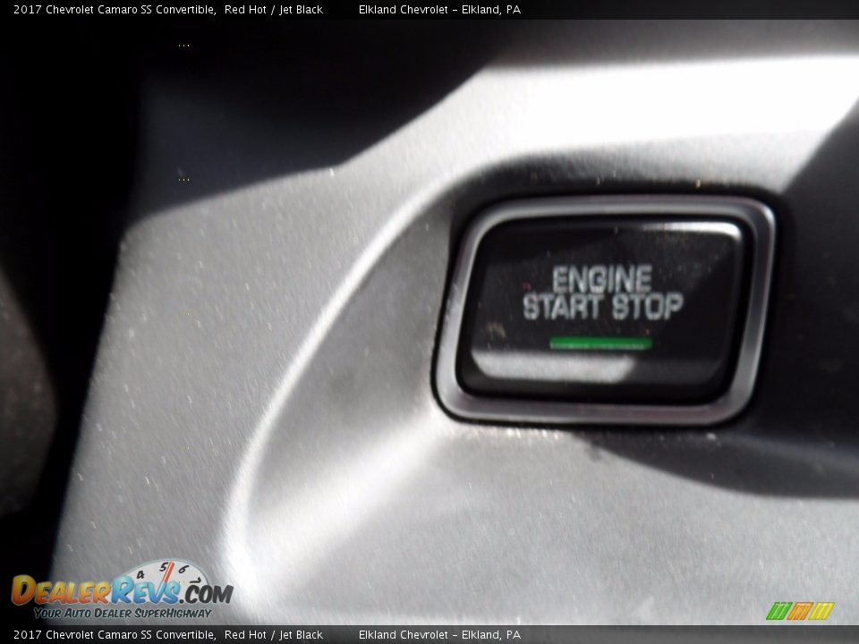 2017 Chevrolet Camaro SS Convertible Red Hot / Jet Black Photo #30