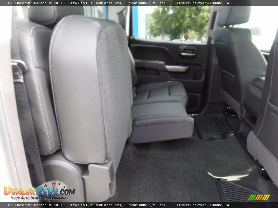 2018 Chevrolet Silverado 3500HD LT Crew Cab Dual Rear Wheel 4x4 Summit White / Jet Black Photo #19