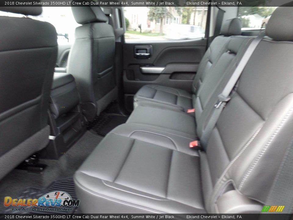 2018 Chevrolet Silverado 3500HD LT Crew Cab Dual Rear Wheel 4x4 Summit White / Jet Black Photo #21
