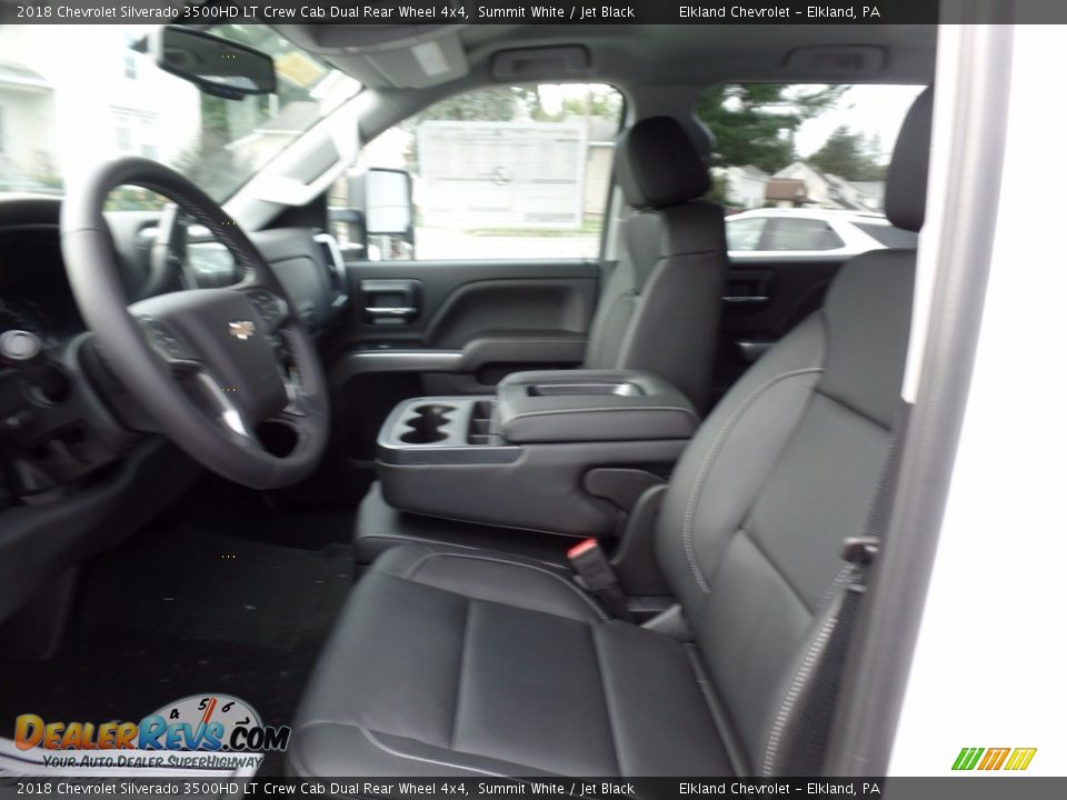 2018 Chevrolet Silverado 3500HD LT Crew Cab Dual Rear Wheel 4x4 Summit White / Jet Black Photo #22