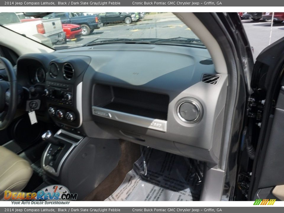 2014 Jeep Compass Latitude Black / Dark Slate Gray/Light Pebble Photo #21