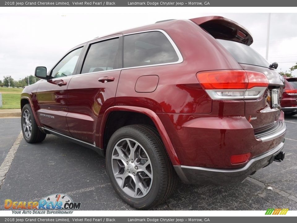 2018 Jeep Grand Cherokee Limited Velvet Red Pearl / Black Photo #2