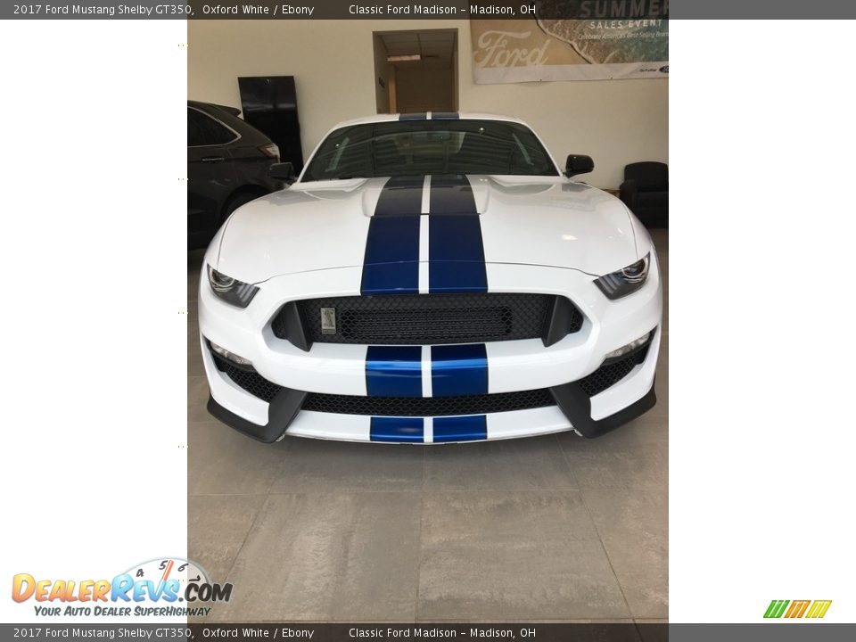 2017 Ford Mustang Shelby GT350 Oxford White / Ebony Photo #2