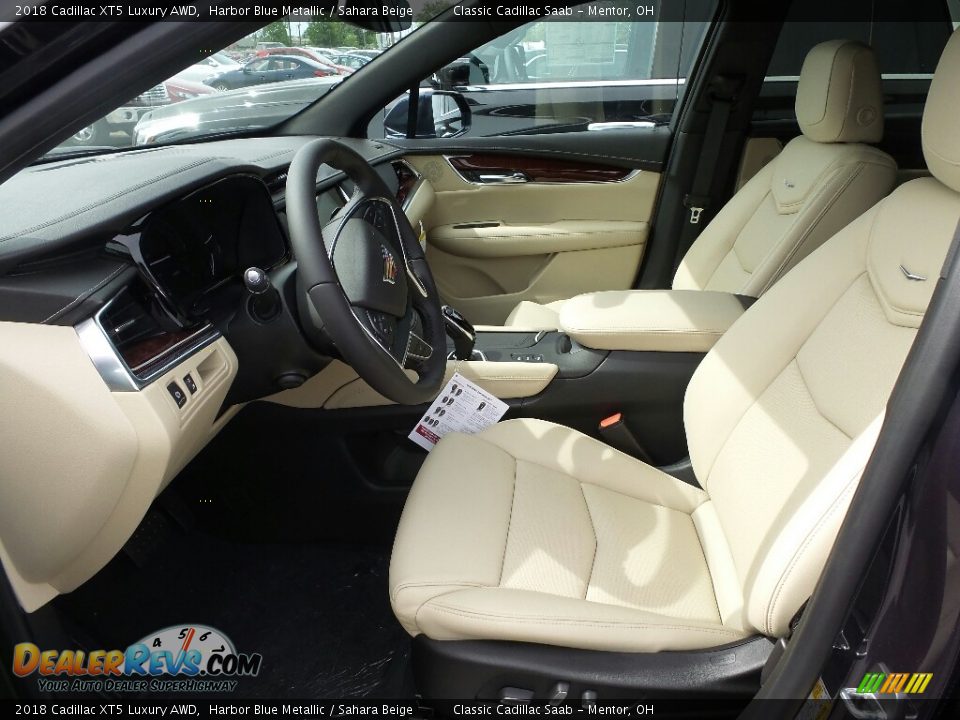 Sahara Beige Interior - 2018 Cadillac XT5 Luxury AWD Photo #3