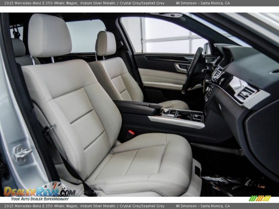 2015 Mercedes-Benz E 350 4Matic Wagon Iridium Silver Metallic / Crystal Grey/Seashell Grey Photo #6