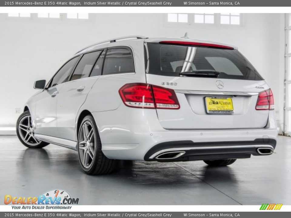 2015 Mercedes-Benz E 350 4Matic Wagon Iridium Silver Metallic / Crystal Grey/Seashell Grey Photo #10