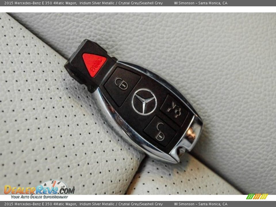 2015 Mercedes-Benz E 350 4Matic Wagon Iridium Silver Metallic / Crystal Grey/Seashell Grey Photo #11