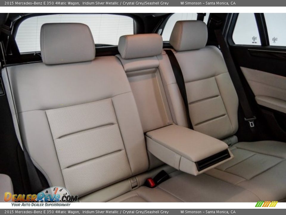 2015 Mercedes-Benz E 350 4Matic Wagon Iridium Silver Metallic / Crystal Grey/Seashell Grey Photo #13