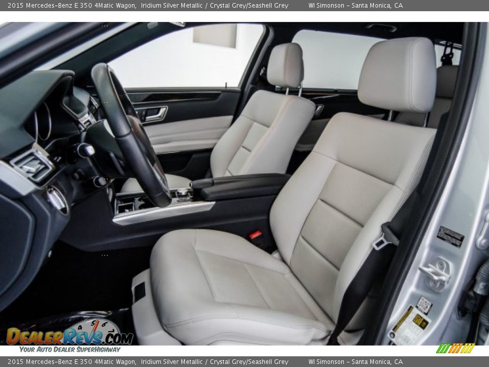 2015 Mercedes-Benz E 350 4Matic Wagon Iridium Silver Metallic / Crystal Grey/Seashell Grey Photo #15