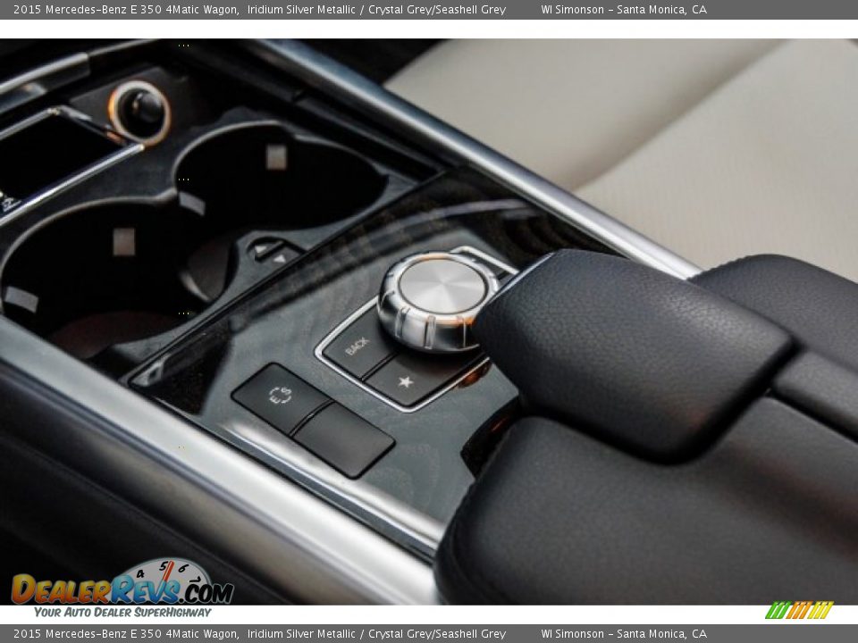 2015 Mercedes-Benz E 350 4Matic Wagon Iridium Silver Metallic / Crystal Grey/Seashell Grey Photo #20