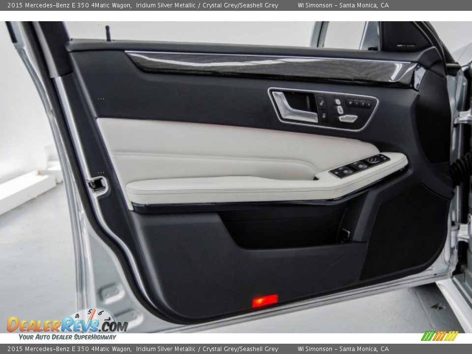 2015 Mercedes-Benz E 350 4Matic Wagon Iridium Silver Metallic / Crystal Grey/Seashell Grey Photo #23