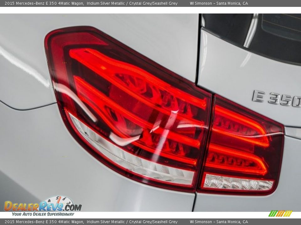 2015 Mercedes-Benz E 350 4Matic Wagon Iridium Silver Metallic / Crystal Grey/Seashell Grey Photo #24
