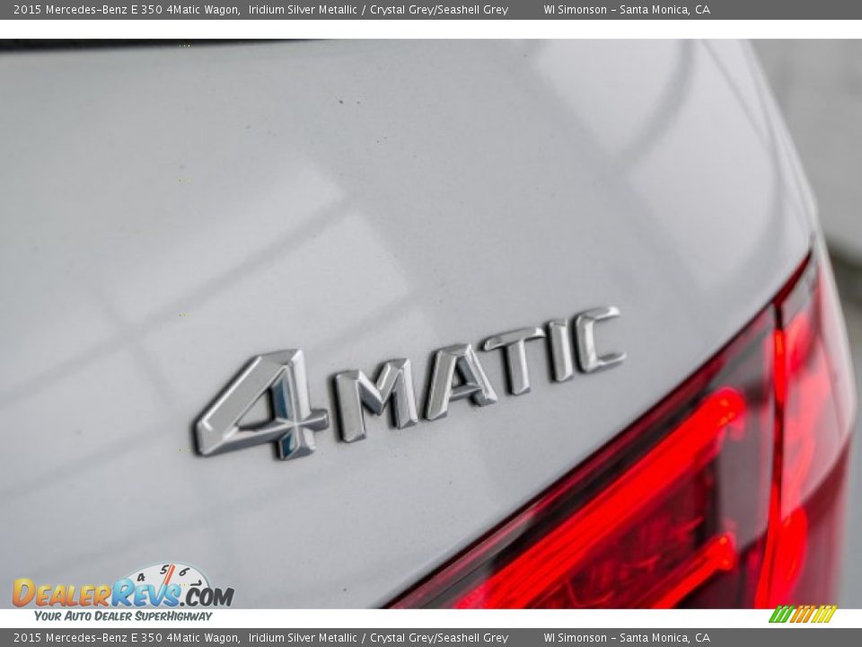 2015 Mercedes-Benz E 350 4Matic Wagon Iridium Silver Metallic / Crystal Grey/Seashell Grey Photo #25