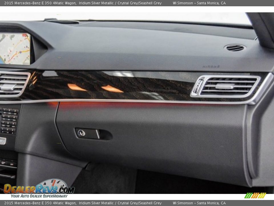 2015 Mercedes-Benz E 350 4Matic Wagon Iridium Silver Metallic / Crystal Grey/Seashell Grey Photo #26