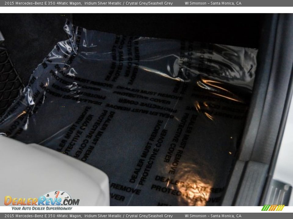 2015 Mercedes-Benz E 350 4Matic Wagon Iridium Silver Metallic / Crystal Grey/Seashell Grey Photo #27