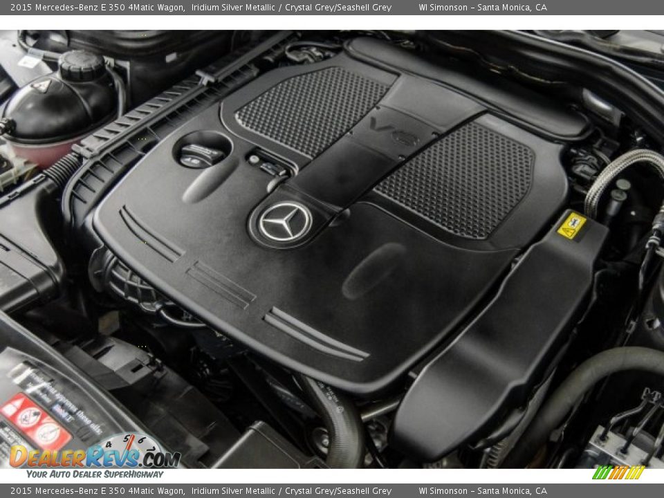 2015 Mercedes-Benz E 350 4Matic Wagon Iridium Silver Metallic / Crystal Grey/Seashell Grey Photo #29