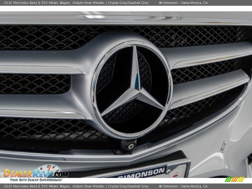 2015 Mercedes-Benz E 350 4Matic Wagon Iridium Silver Metallic / Crystal Grey/Seashell Grey Photo #31