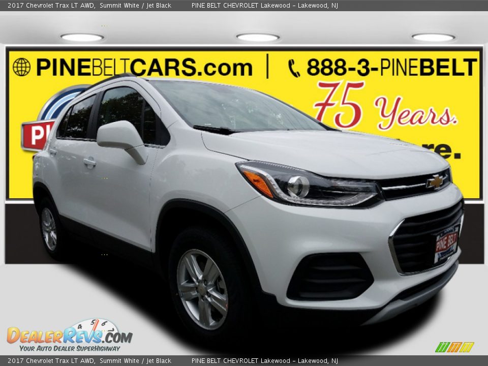 2017 Chevrolet Trax LT AWD Summit White / Jet Black Photo #1