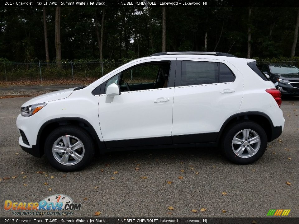 2017 Chevrolet Trax LT AWD Summit White / Jet Black Photo #3