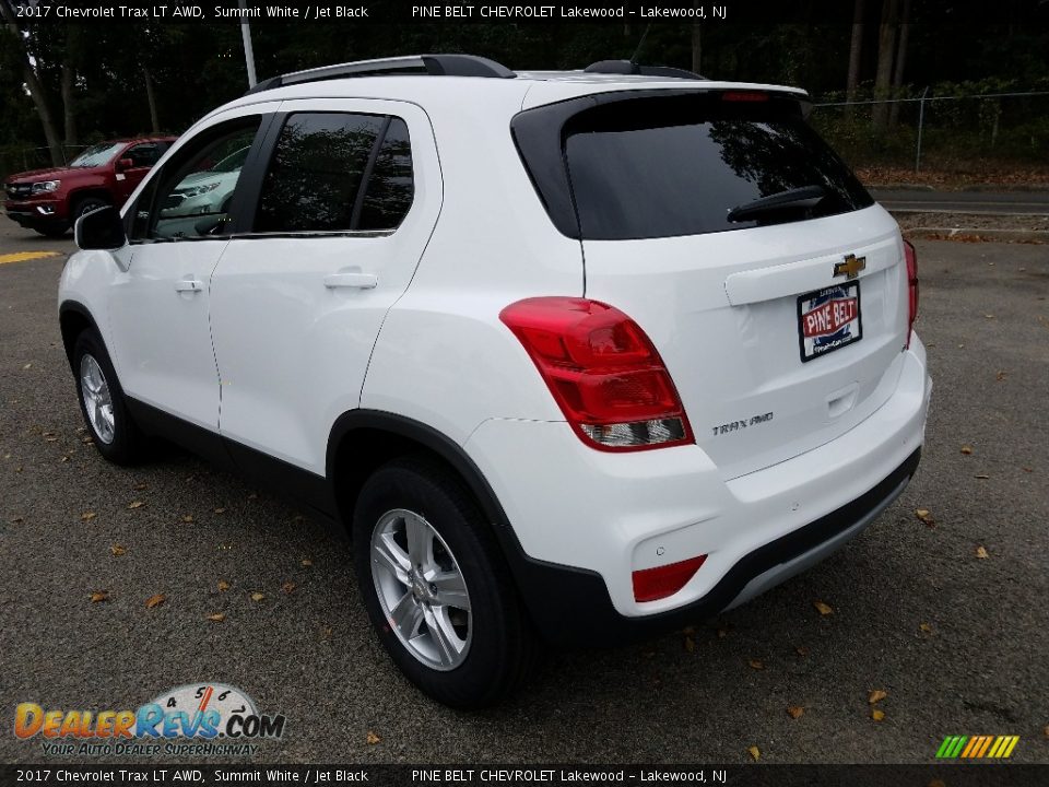 2017 Chevrolet Trax LT AWD Summit White / Jet Black Photo #4