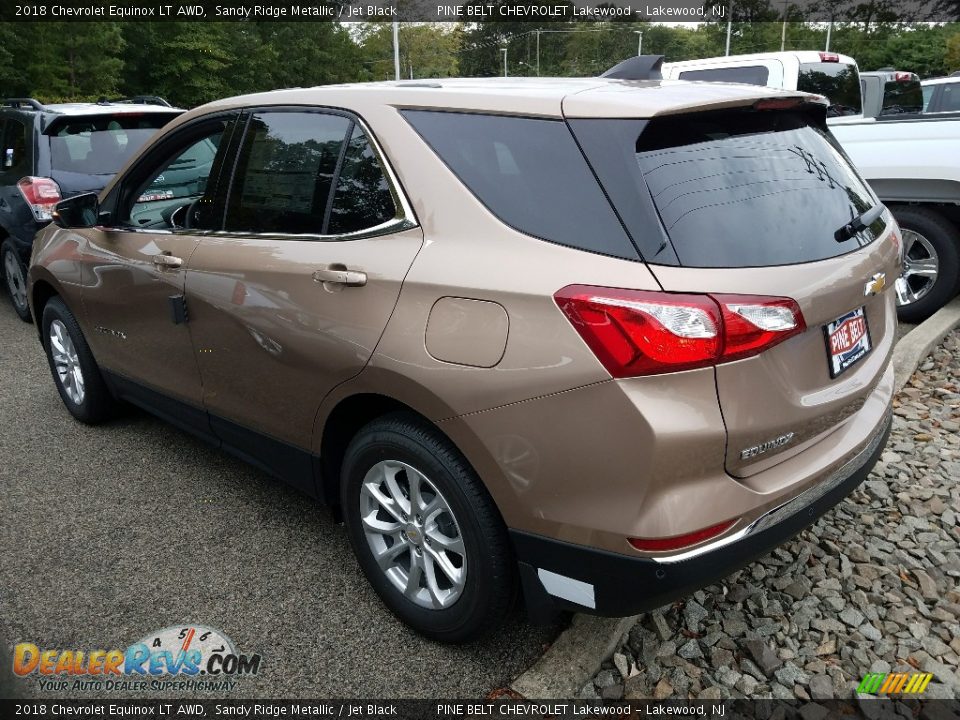 2018 Chevrolet Equinox LT AWD Sandy Ridge Metallic / Jet Black Photo #5