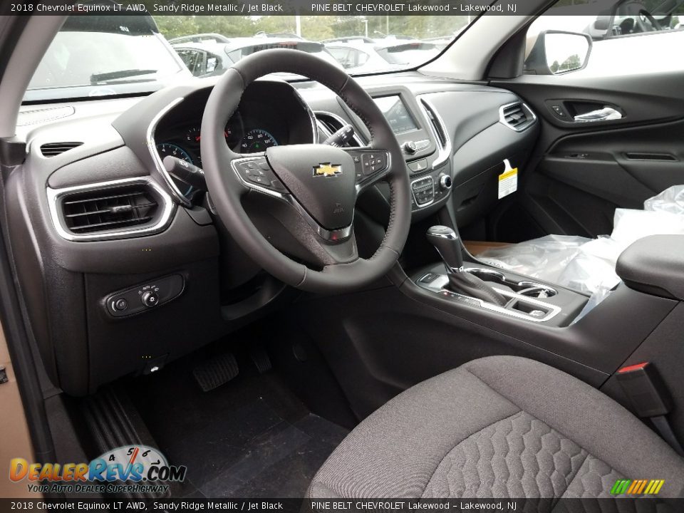 2018 Chevrolet Equinox LT AWD Sandy Ridge Metallic / Jet Black Photo #7
