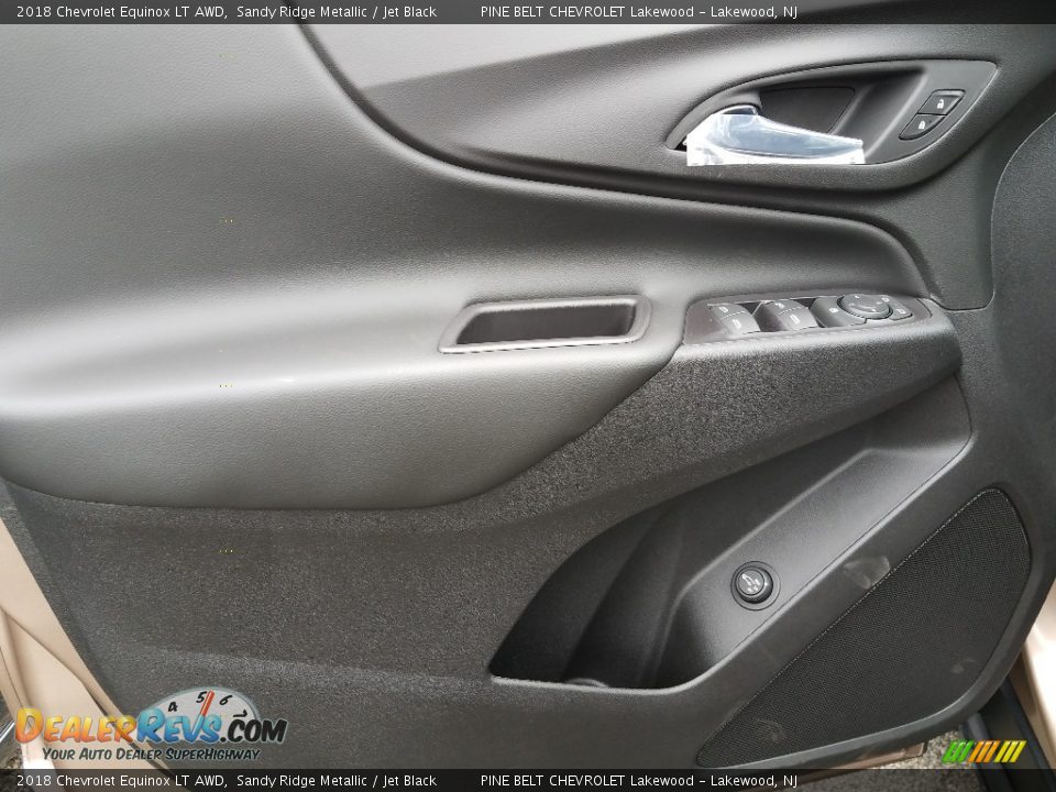2018 Chevrolet Equinox LT AWD Sandy Ridge Metallic / Jet Black Photo #8