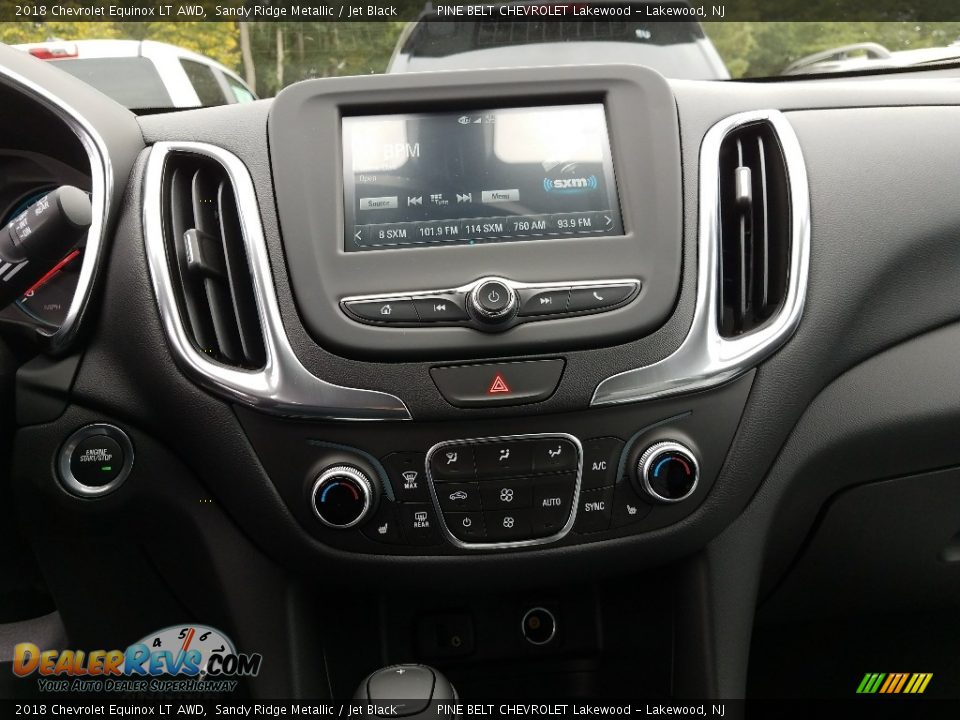2018 Chevrolet Equinox LT AWD Sandy Ridge Metallic / Jet Black Photo #10