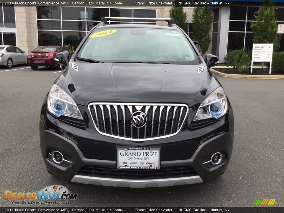 2014 Buick Encore Convenience AWD Carbon Black Metallic / Ebony Photo #3