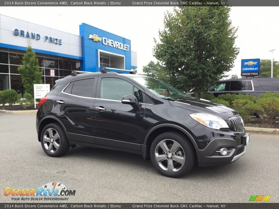 2014 Buick Encore Convenience AWD Carbon Black Metallic / Ebony Photo #4