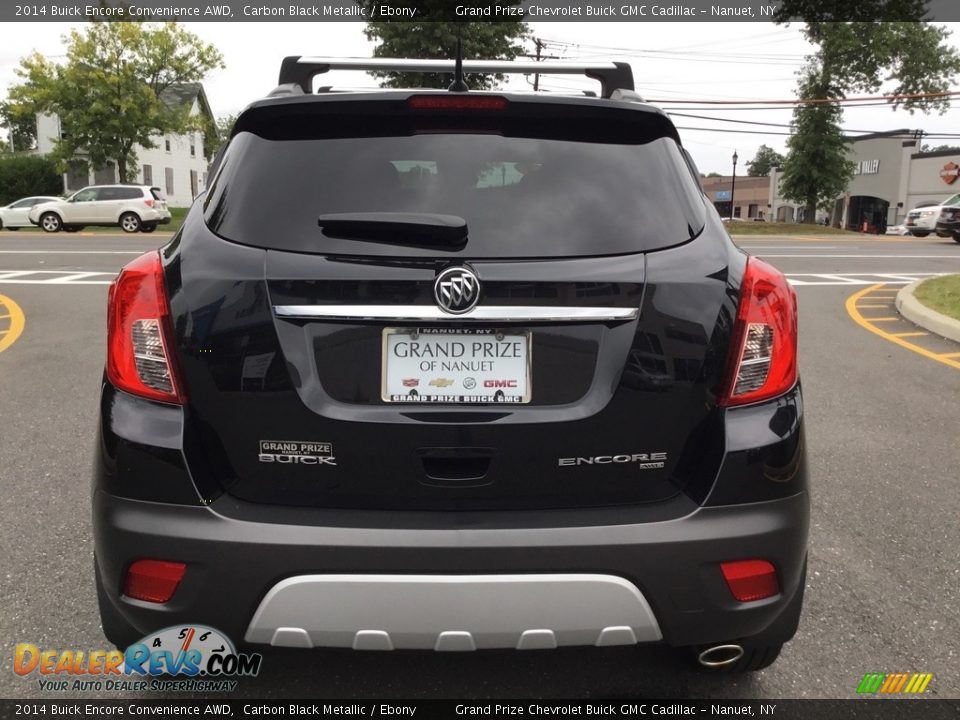 2014 Buick Encore Convenience AWD Carbon Black Metallic / Ebony Photo #6