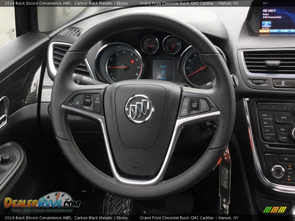2014 Buick Encore Convenience AWD Carbon Black Metallic / Ebony Photo #12