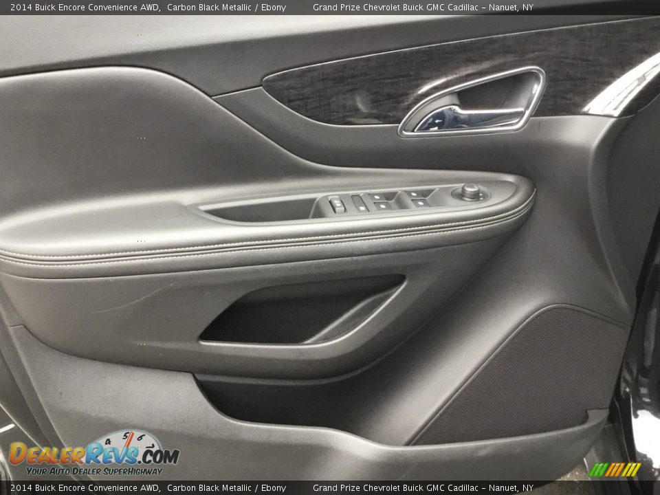 2014 Buick Encore Convenience AWD Carbon Black Metallic / Ebony Photo #14