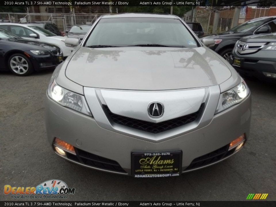 2010 Acura TL 3.7 SH-AWD Technology Palladium Silver Metallic / Ebony Photo #2