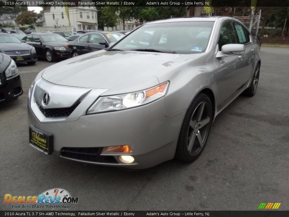 2010 Acura TL 3.7 SH-AWD Technology Palladium Silver Metallic / Ebony Photo #3