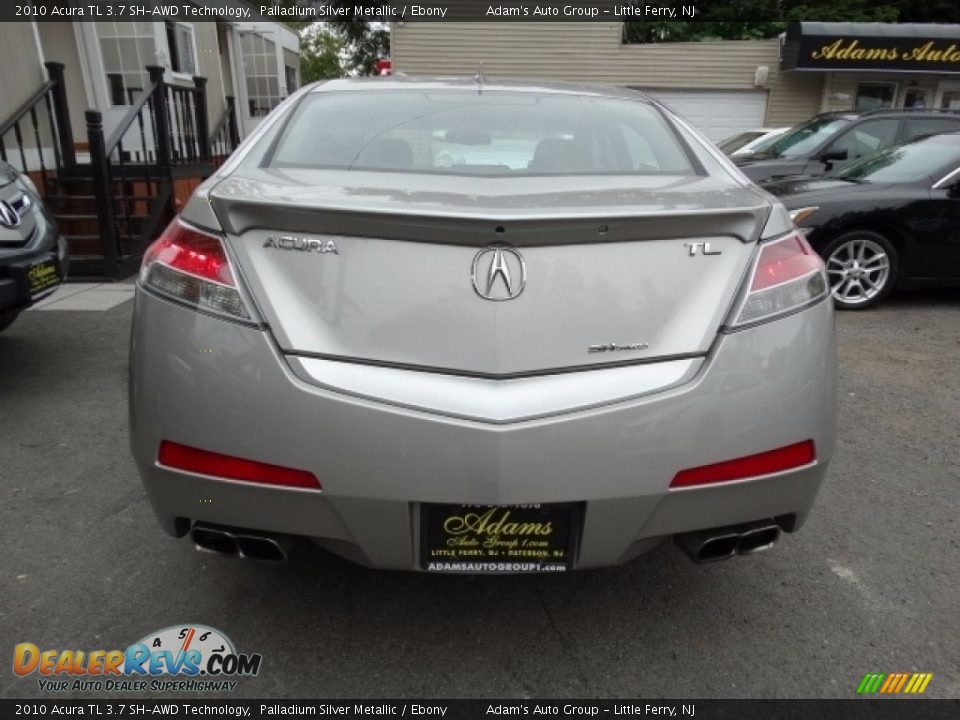 2010 Acura TL 3.7 SH-AWD Technology Palladium Silver Metallic / Ebony Photo #5