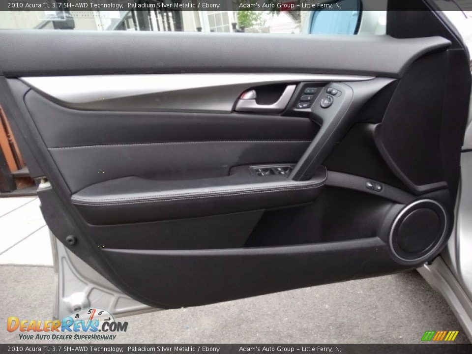 2010 Acura TL 3.7 SH-AWD Technology Palladium Silver Metallic / Ebony Photo #7