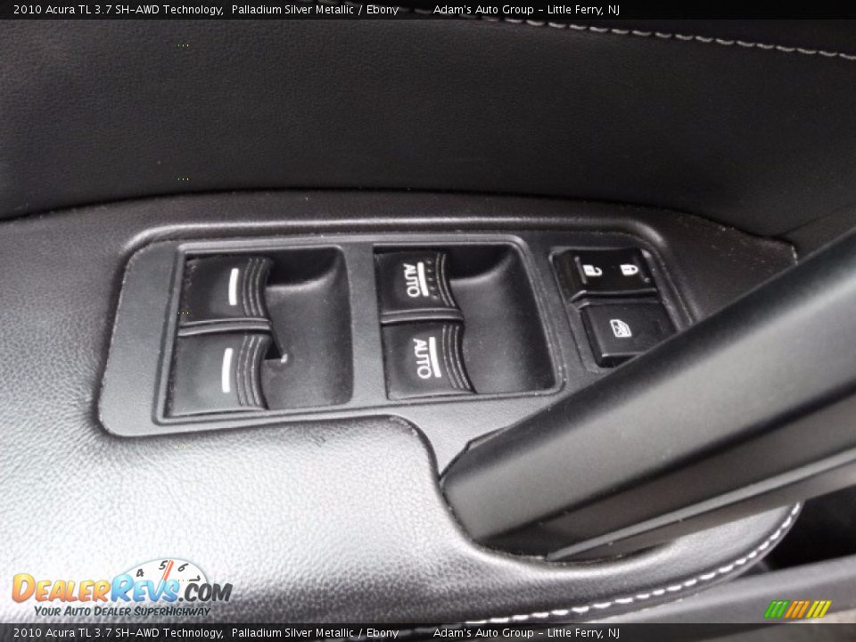 2010 Acura TL 3.7 SH-AWD Technology Palladium Silver Metallic / Ebony Photo #9