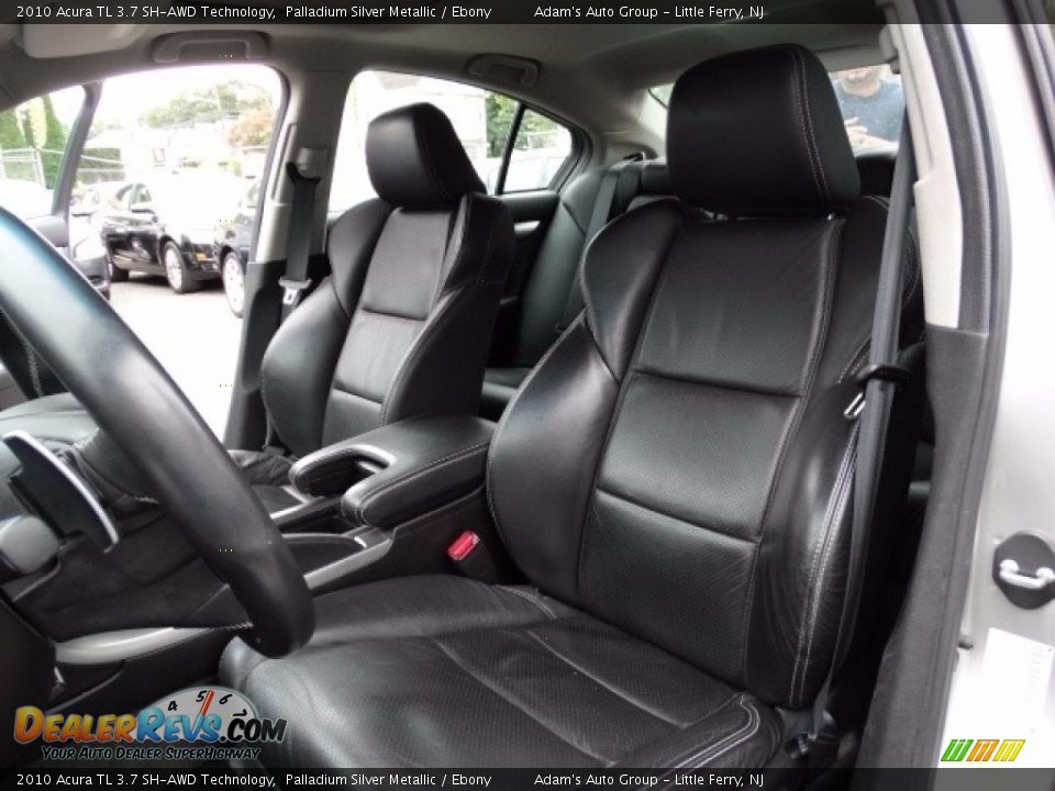 2010 Acura TL 3.7 SH-AWD Technology Palladium Silver Metallic / Ebony Photo #12